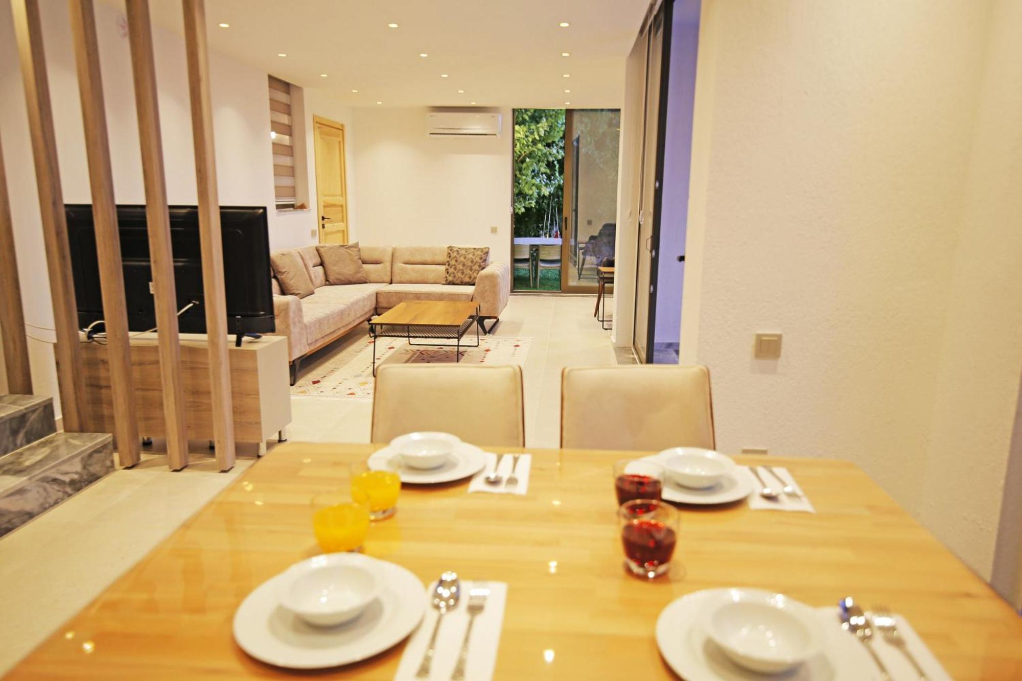 Villa With A Private Heated Pool, Jacuzzi, Overlooking Spectacular Views Of The Sea Kaş Exterior foto