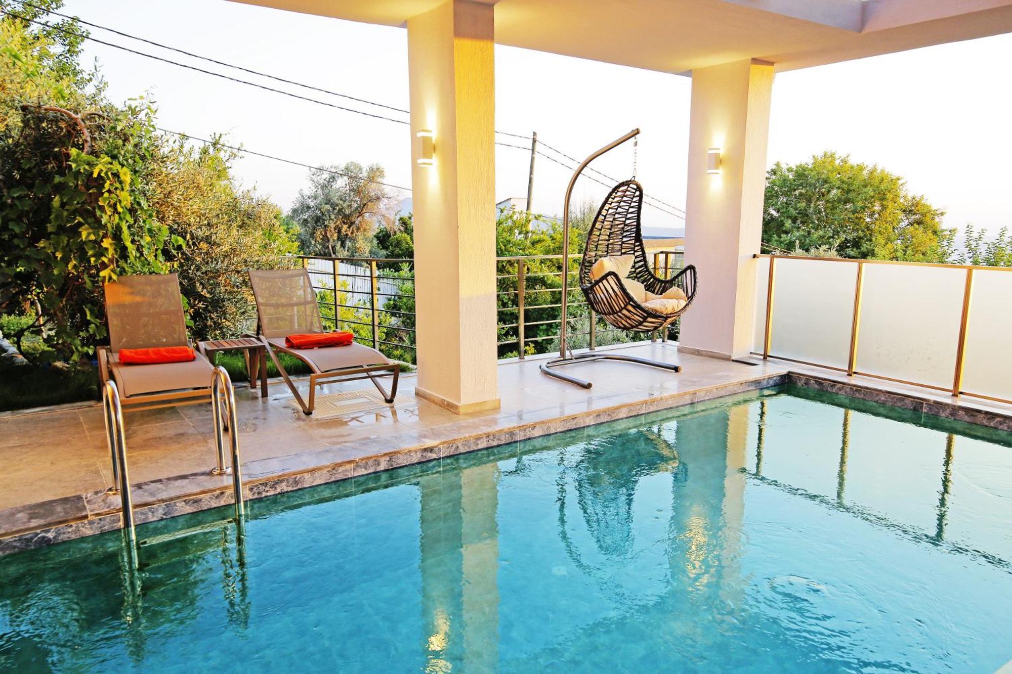Villa With A Private Heated Pool, Jacuzzi, Overlooking Spectacular Views Of The Sea Kaş Exterior foto