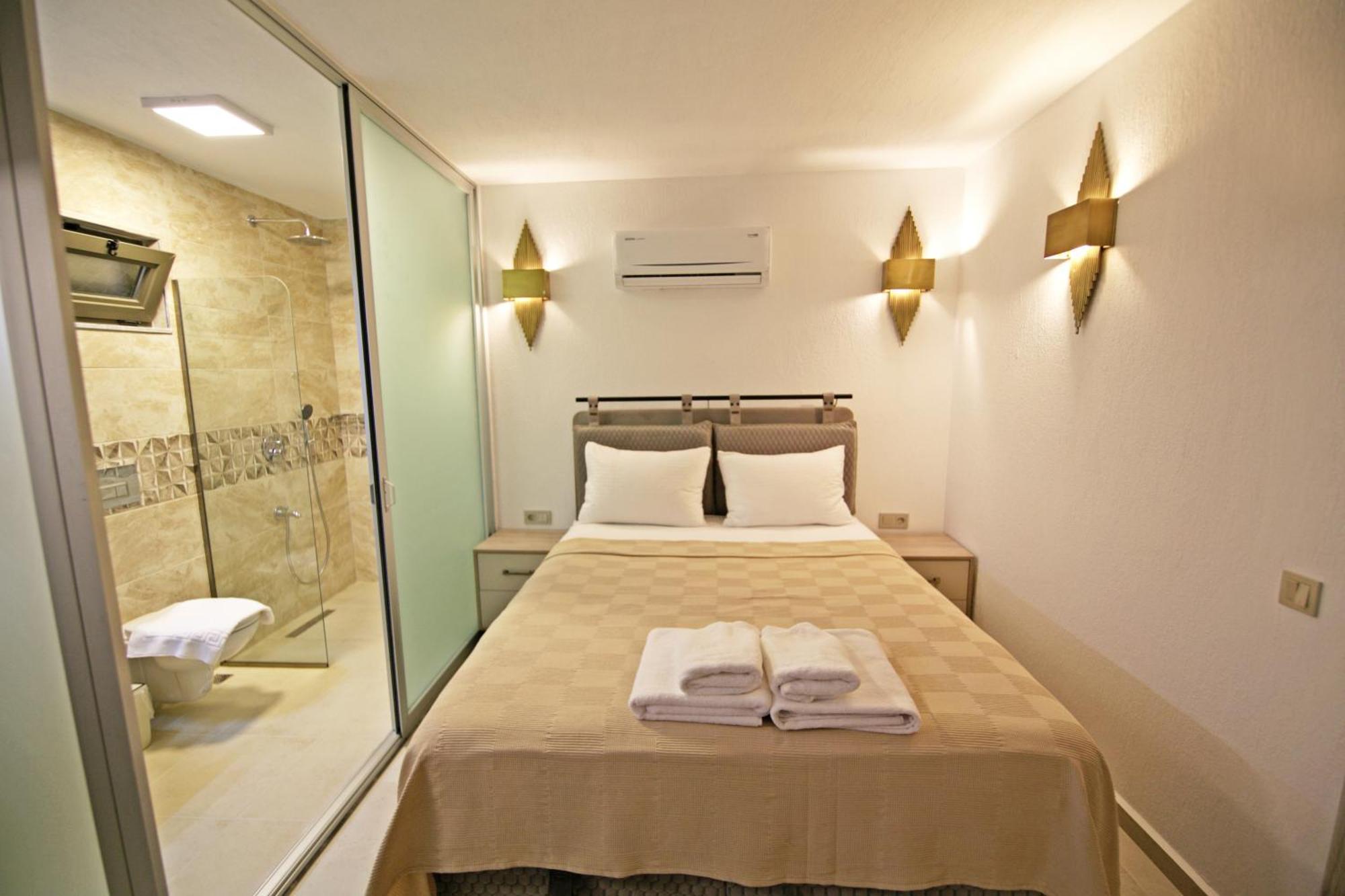 Villa With A Private Heated Pool, Jacuzzi, Overlooking Spectacular Views Of The Sea Kaş Exterior foto